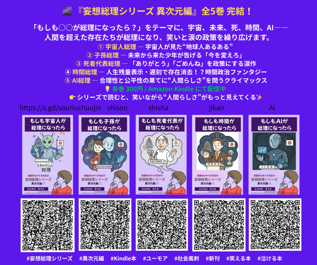 妄想総理異次元編5巻刊行